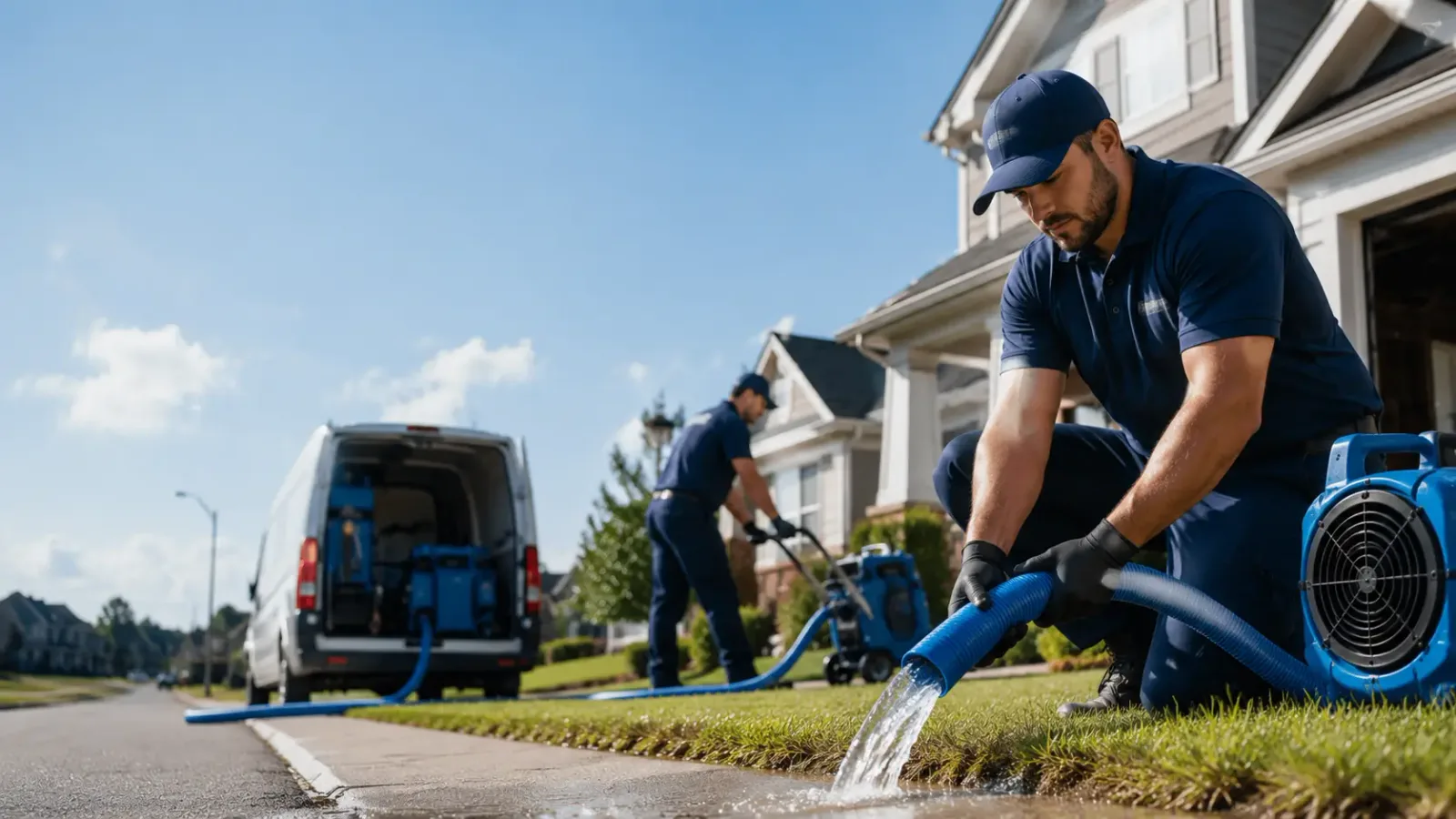 Flood Damage Restoration in Butte Des Morts, WI